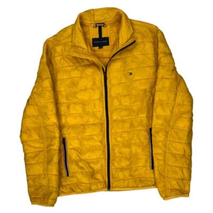 Tommy Hilfiger Puffer - Poliéster amarillo grande - Imagen 1 de 10