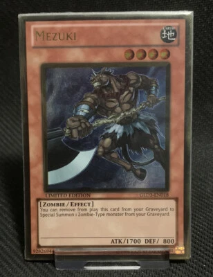 Yu-Gi-Oh! 1x Mezuki - GLD3-EN018 - Gold Rare NM - Image 1 of 2