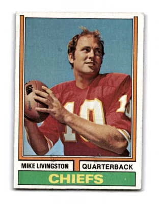 1974 Topps  Mike Livingston  RC 459 - Image 1 of 2