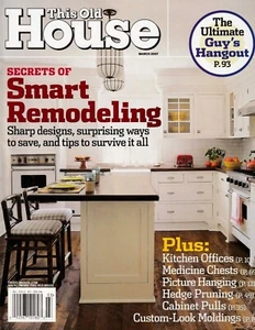 THIS OLD HOUSE - March 2007 / Design, Advice, Renovations, Projects / 140 Pages - Picture 1 of 1