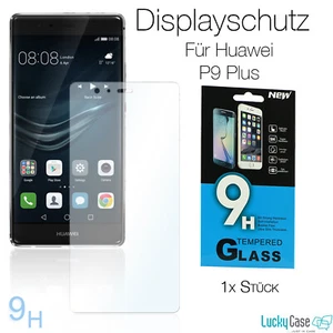 Protector de pantalla para Huawei P9 Plus lámina protectora de vidrio real en espesor 9H - Imagen 1 de 1