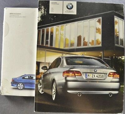 BMW Serie 3 2008 cupé 66 pg Prestige folleto + sobre 328i 335i xi original Foto 1 de 4
