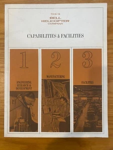 1970s? Bell Helicopter Company Capabilities & Facilities textron - Picture 1 of 5