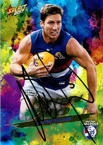 Signed 2017 WESTERN BULLDOGS AFL Card MATTHEW BOYD Holofoil - Bild 1 von 3