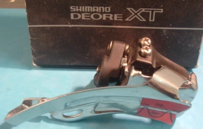 Shimano Deore XT M739 31.8MM MTB Frontal Descarrilador Nuevo / NOS -3x7 / 8-Spd- - Imagen 1 de 4
