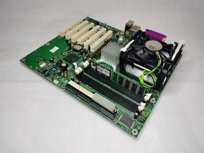 Intel E210882 Desktop Motherboard with Kingston KVR SDRAM Desktop Memory - Image 1 of 4