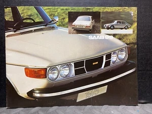 ORIGINAL NEW CAR DEALERSHIP BROCHURE VINTAGE 1975 SAAB 99 SEDAN MODELS - Picture 1 of 11