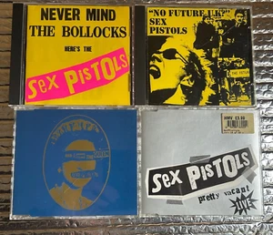 Sex Pistols Bundle Lot: Bollocks/No Future/God Save The Queen/Pretty Vacant Live - Picture 1 of 4
