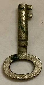 1 1/2" Antik Skelett Stahl Schlüssel Keller Schloss Riegel Architektur Hardware Uhr - Bild 1 von 3