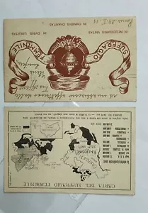 POLITICA FEMMINISMO SUFFRAGIO FEMMINILE-LOTTO 2 CARTOLINE-C29-163 - Picture 1 of 1