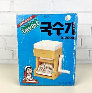 Vintage Korean Pasta Soba Ramen Noodle Machine Japan NEW IN BOX