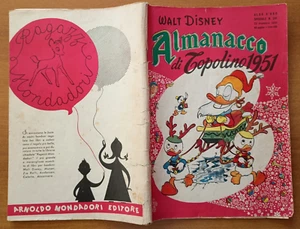 ALBO D'ORO ALMANACCO DI TOPOLINO N. 241 - con CARL BARKS - MONDADORI 1950 - Foto 1 di 13