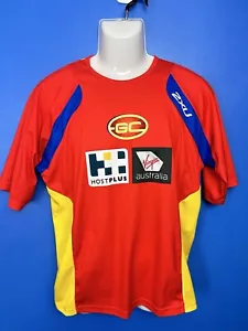 Gold Coast Suns 2XU Lightweight AFL Training T Shirt Medium - Bild 1 von 6