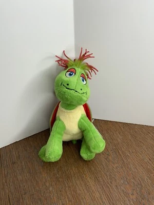 Zibbies Green Turtle Z Mylez Plush Stuffed Animal hyperflex hair Tags Attached - Image 1 of 4