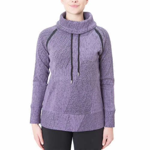 KIRKLAND WOMEN'S JACQUARD PULLOVER SWEATER (PURPLE, SMALL) NWT - Image 1 of 1
