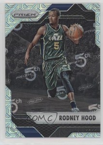 2016-17 Panini Prizm 5th Anniversary Mojo Prizm /25 Rodney Hood #110
