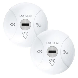 Lieferwagen-Schloss - Saturn GO - Weiß - Doppelpack - Für Van und Transporter - Bild 1 von 10
