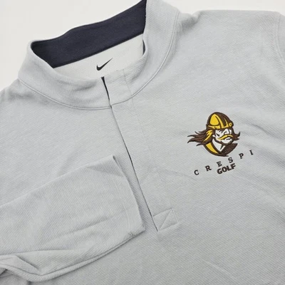 Nike Jacket Men's 2XL Long Sleeve Gray Victory Half Zip BV0398-042 Crespi Golf - Image 1 of 4