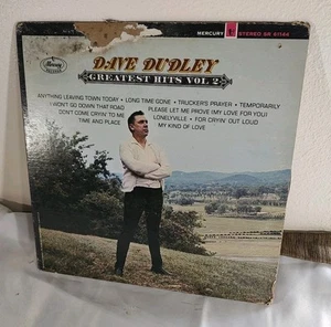 Dave Dudley Greatest Hits Vol 2 Vinyl Record LP SR 61144 1968 - Foto 1 di 4