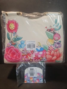 Loungefly Disney Alice im Wunderland Garten Blumen Tasche und Kartenetui  - Bild 1 von 8