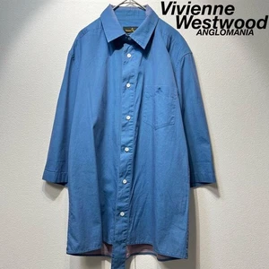 Vivienne Westwood Anglomania Orb Embroidered Dress Shirt - Picture 1 of 13