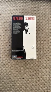 SCARFACE VHS TAPE 1983 2 TAPES AL PACINO MCA 1ST RELEASE VHS CLASSIC De Palma - Picture 1 of 3