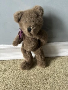 Boyds Bears Brown Vintage 90's 13” Jointed Plush Bear - Picture 1 of 6