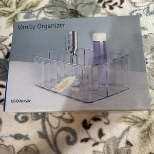 STORi Clear Plastic 5-Compartment Organizer, 10" x 7" - Picture 1 of 2