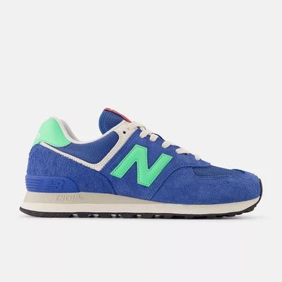 New Balance 574 En Azul Y Lima Todas Las Tallas Stock Limitado - Imagen 1 de 4
