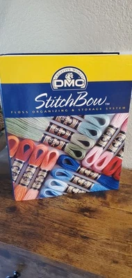 DMC Stitch Bow Embroider Floss Organizing/Storage System Binder, Pages & Floss  - Image 1 of 4