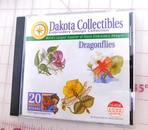 Dragonflies embroider designs by Dakota Collectibles - Picture 1 of 3