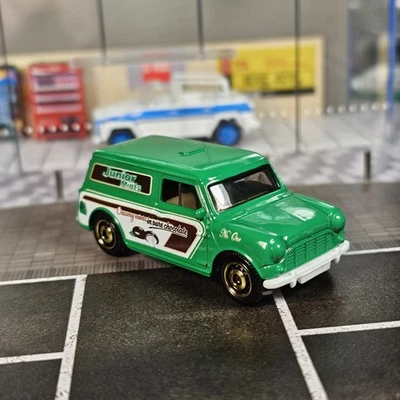 Matchbox Austin Mini Van Junior Mints Candy 1/64 Coche Verde Diecast Nuevo Suelto  Foto 1 de 4
