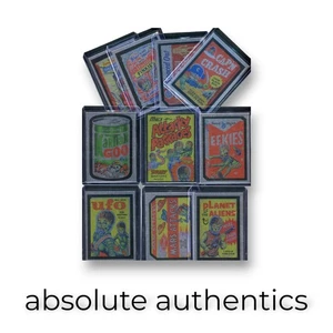 2016 Topps Mars Attacks Attacky Packages Wacky Packages Chase FOIL Set - Picture 1 of 2
