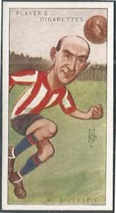 PLAYERS CARICATURES BY "RIP"1926-#14-SHEFFIELD UNITED-WILLIAM GILLESPIE