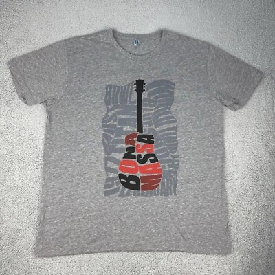 Joe Bonamassa 2012 Gira Mundial Hombres 3XL Gris Concierto Camiseta Blues Rock Guitarrista Foto 1 de 4