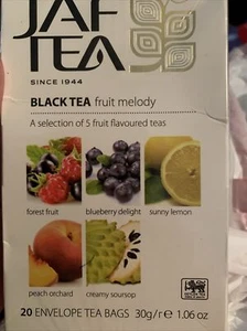 Black Tea CEYLON JAF Fruit Melody, 120 Tea Bags - Picture 1 of 3