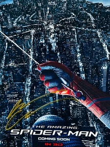 Andrew Garfield signed Amazing Spiderman 8x10 Foto In Person.  Proof - Bild 1 von 6