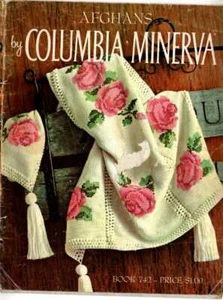 AFGHAN Crochet KNIT Rose FLOWER FRUIT Garter PATCHWORK Daisy LEAF PATTERNS - Bild 1 von 11