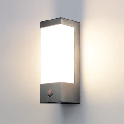 Außenwandleuchte Außenleuchte mit Bewegungsmelder Wandleuchte Lampe COSMO.S - Bild 1 von 4