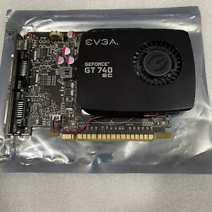 EVGA NVIDIA GT 740 2GB DDR3 PCI-e x16 DUAL DVI Single Video Card 02G-P4-2742-KR - Picture 1 of 3