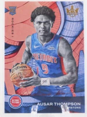 2023-24 Panini Court Kings Ausar Thompson Rookie RC Level 1 Detroit Pistons #83 - Image 1 of 2