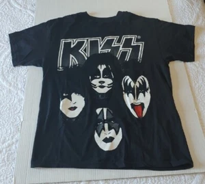 Kiss Tour Shirt Large Konzert Grafik Rock Band T-Shirt 90355 - Bild 1 von 6
