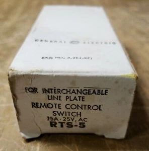General Electric RTS-5 Remote Control Switch 1Z-1883-F30 - Picture 1 of 3