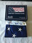 Annin amerykańska flaga 5x8 2270 Solar Max Nyl-Glo wyprodukowana w USA