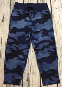 Baby Gap Jungen 3/3T Blau Camouflage Hose. Neu mit Etikett - Bild 1 von 4