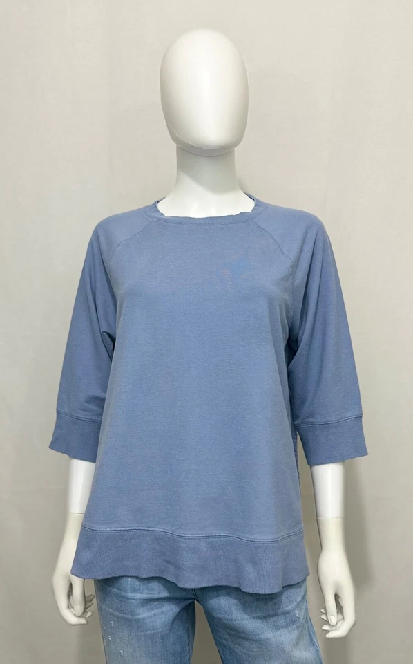 Matilda Jane In The Moment Womens Sweatshirt M Cotton Blend Blue Long Sleeve - Image 1 of 4