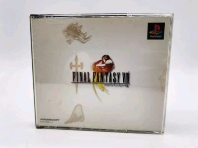 Japanese Final Fantasy VIII 8 PS1 PS 1 PlayStation US Seller Complete  - Image 1 of 4
