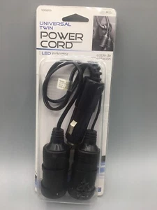 Lynco Products- Universal Twin Dual Power Cord- Automotive Cigarette Lighter NEW - Picture 1 of 8