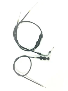 One Set Choke Cable and Throttle Cable For Yamaha PW50 PW50 Y-Zinger 1981-2016 - Picture 1 of 3