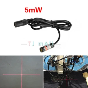 5pc Industrial red light cross line positioning lamp cross line las head - Picture 1 of 5